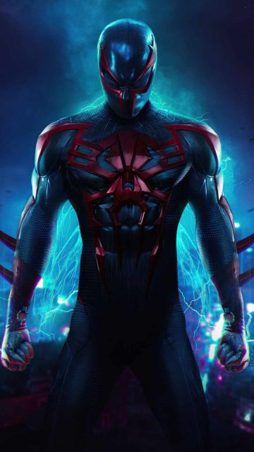 Spider Man 2099 iPhone Wallpaper
