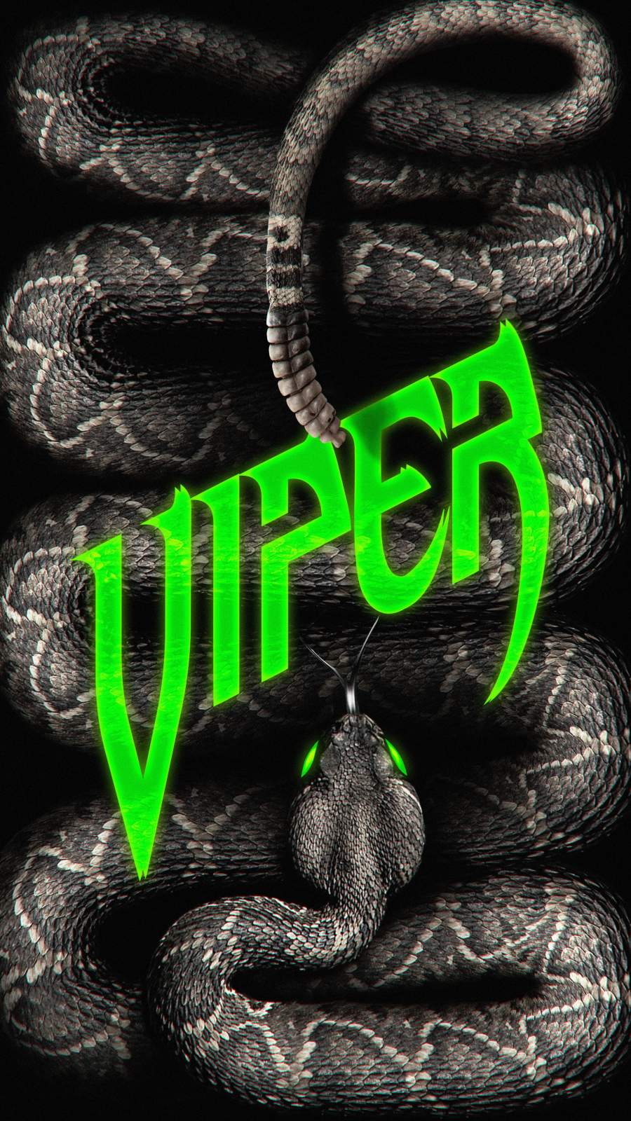 Viper Snake iPhone Wallpaper