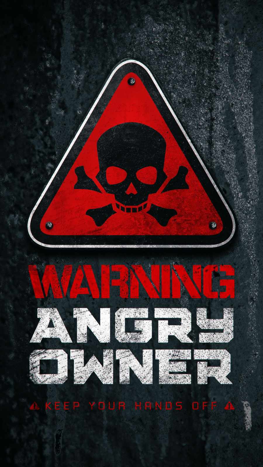 Angry Owner iPhone Wallpaper