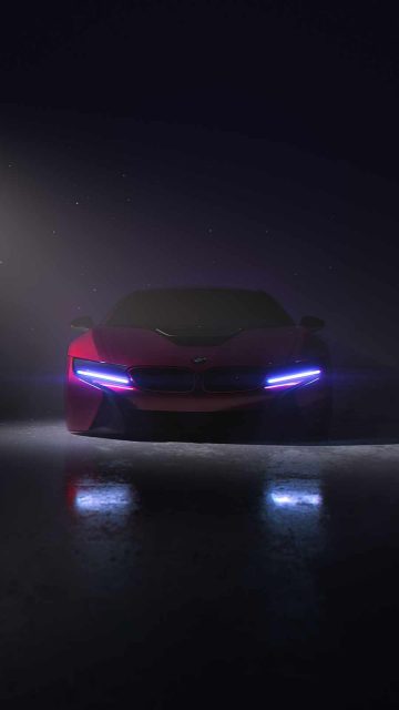 BMW Lights iPhone Wallpaper