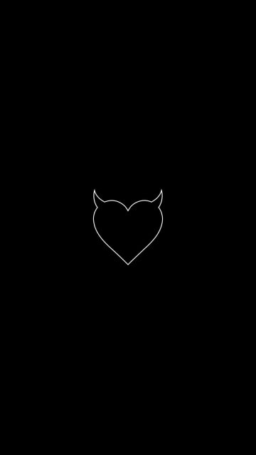 Devil Heart iPhone Wallpaper