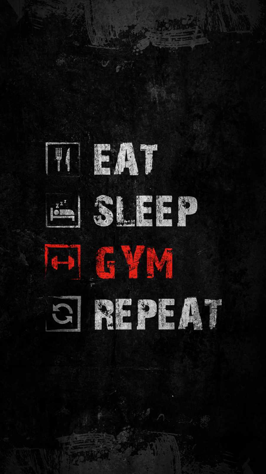 Eat Sleep Gym Repeat 1