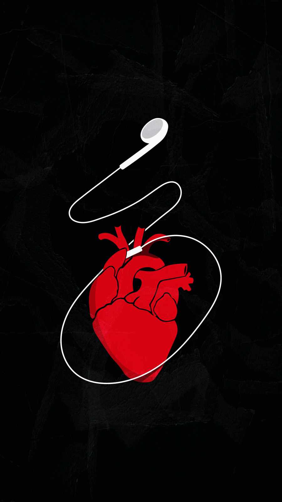 Heart Music Connection - IPhone Wallpapers : iPhone Wallpapers