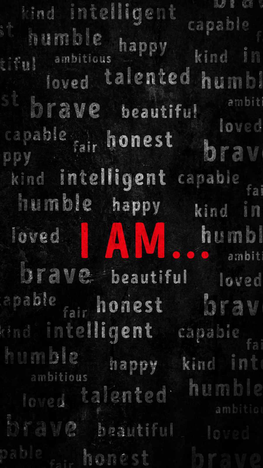 HD wallpaper Quote I Am Font  Wallpaper Flare