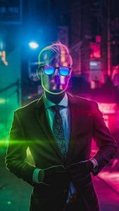 Invisible Guy iPhone Wallpaper