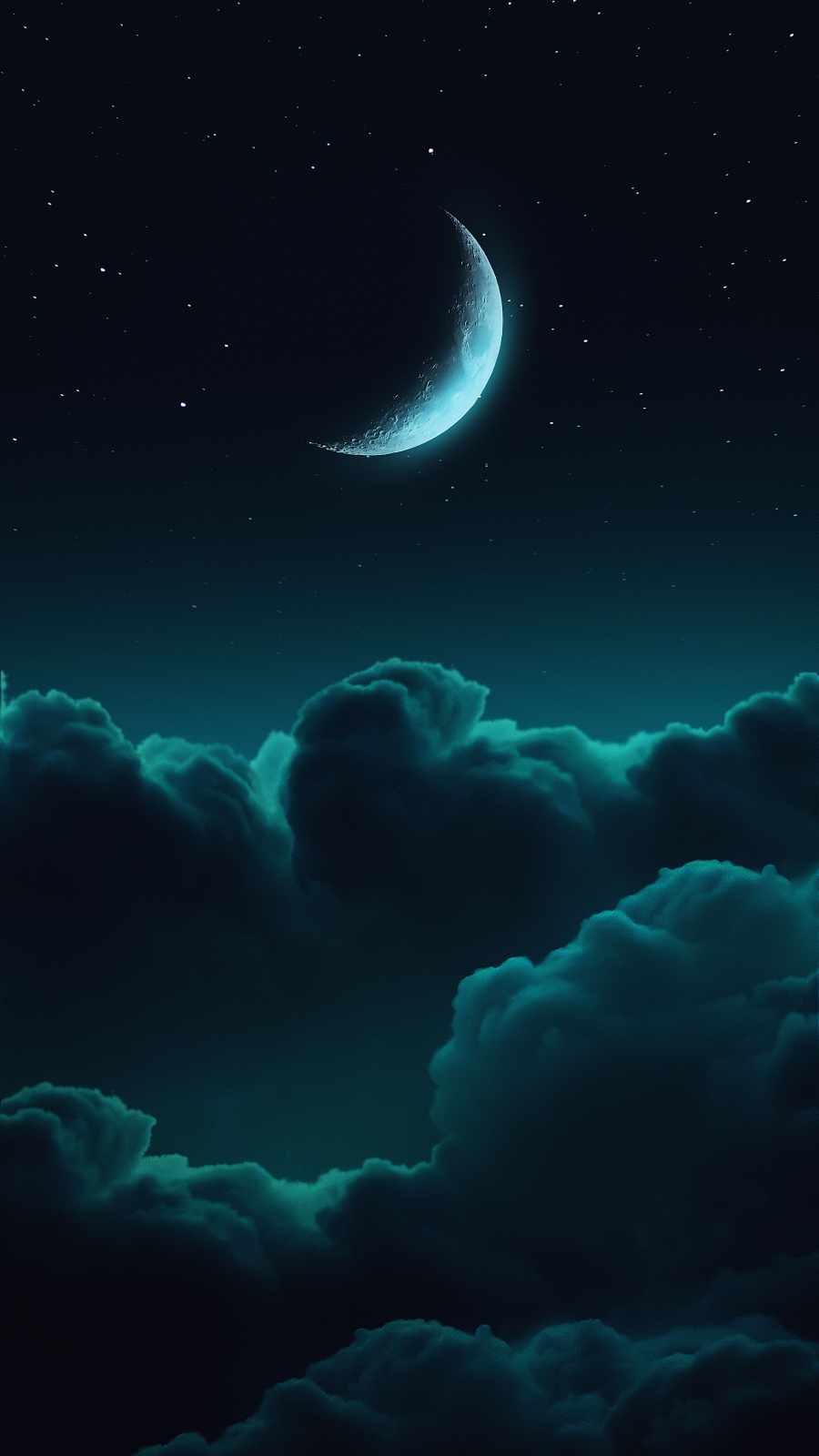 Moon and Clouds