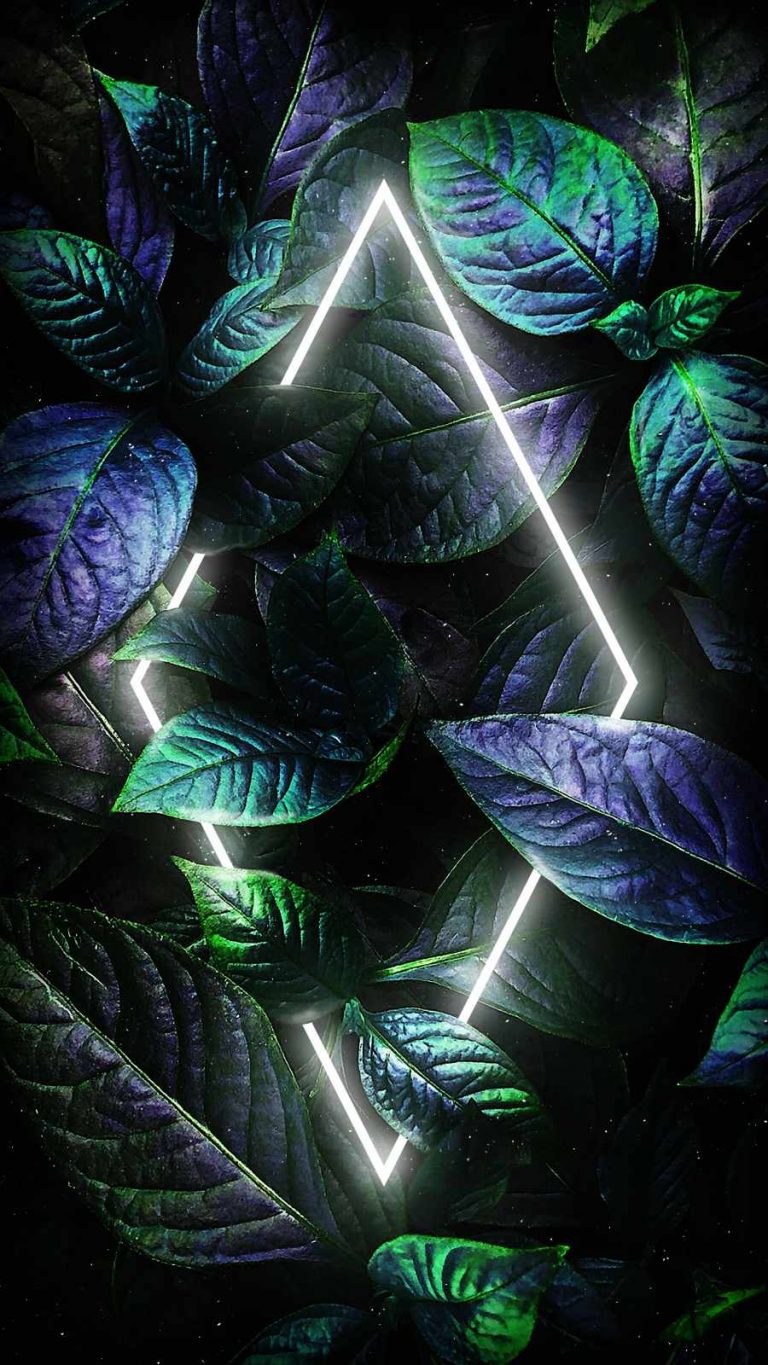 Neon Rhombus Nature - IPhone Wallpapers : iPhone Wallpapers