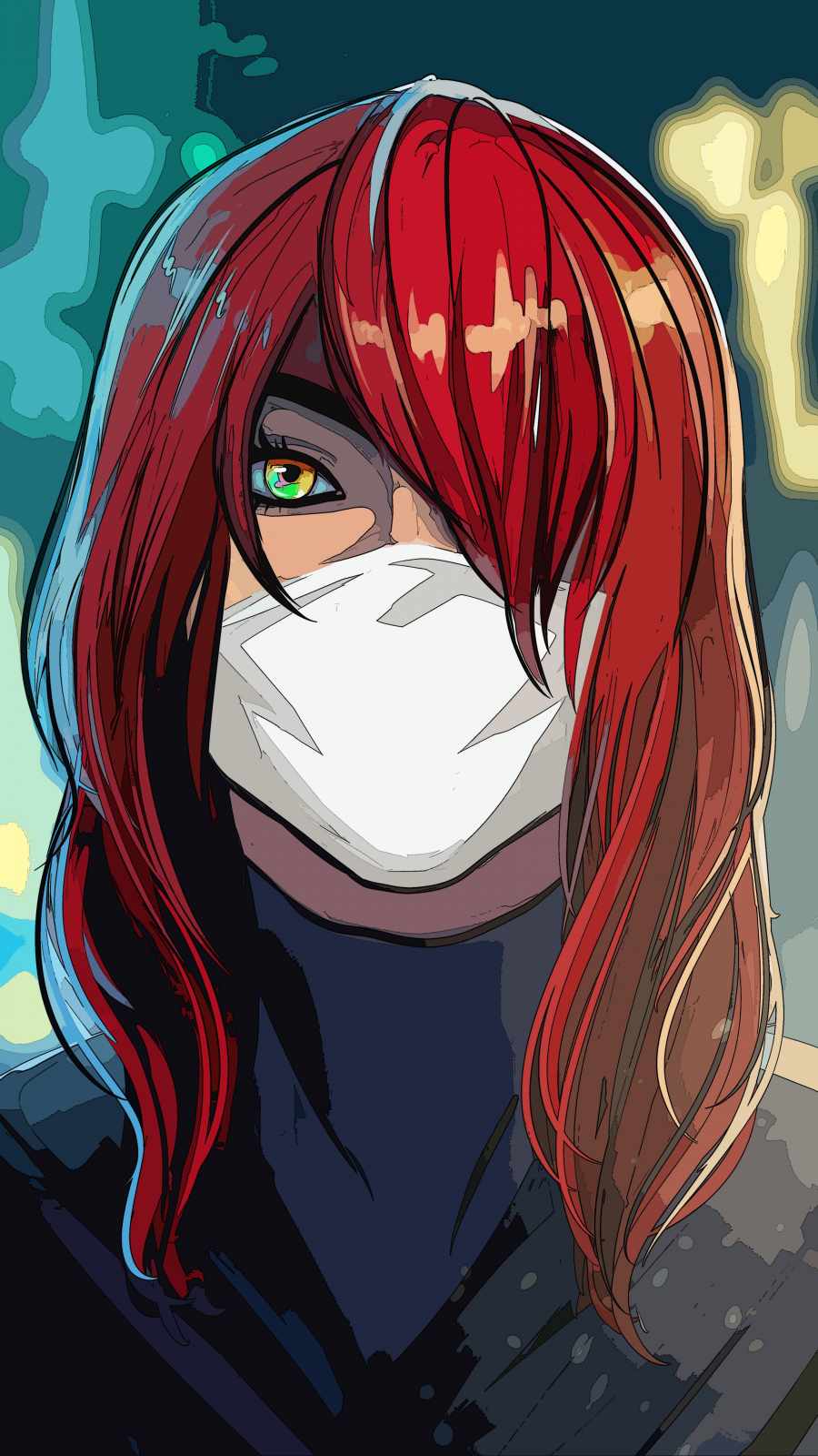 Red Hairs Anime IPhone Wallpaper - IPhone Wallpapers : iPhone Wallpapers