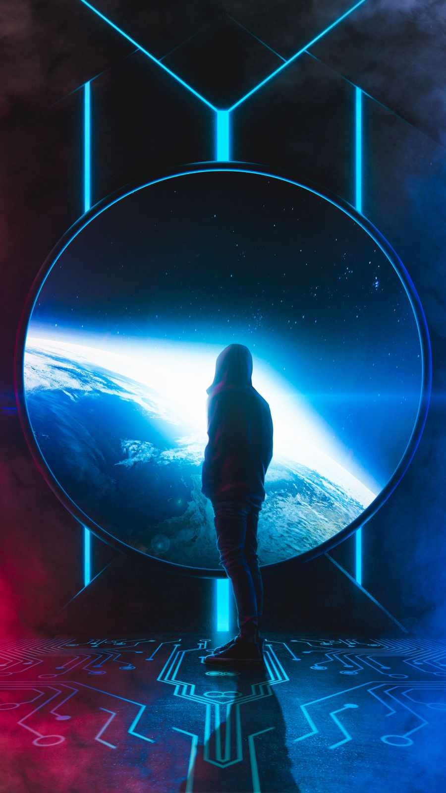 Space Travel iPhone Wallpaper