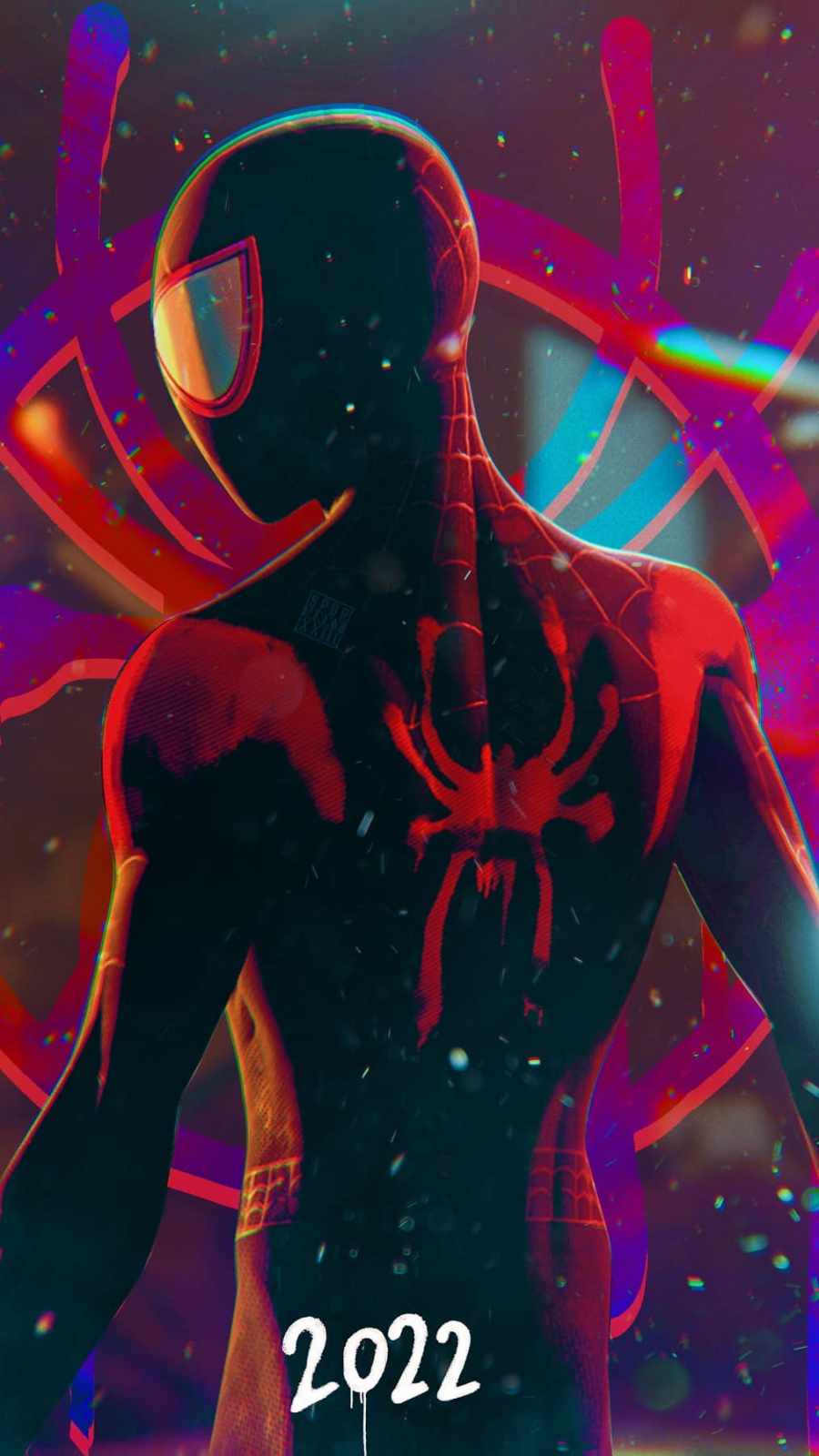 Spiderman 2022 iPhone Wallpaper