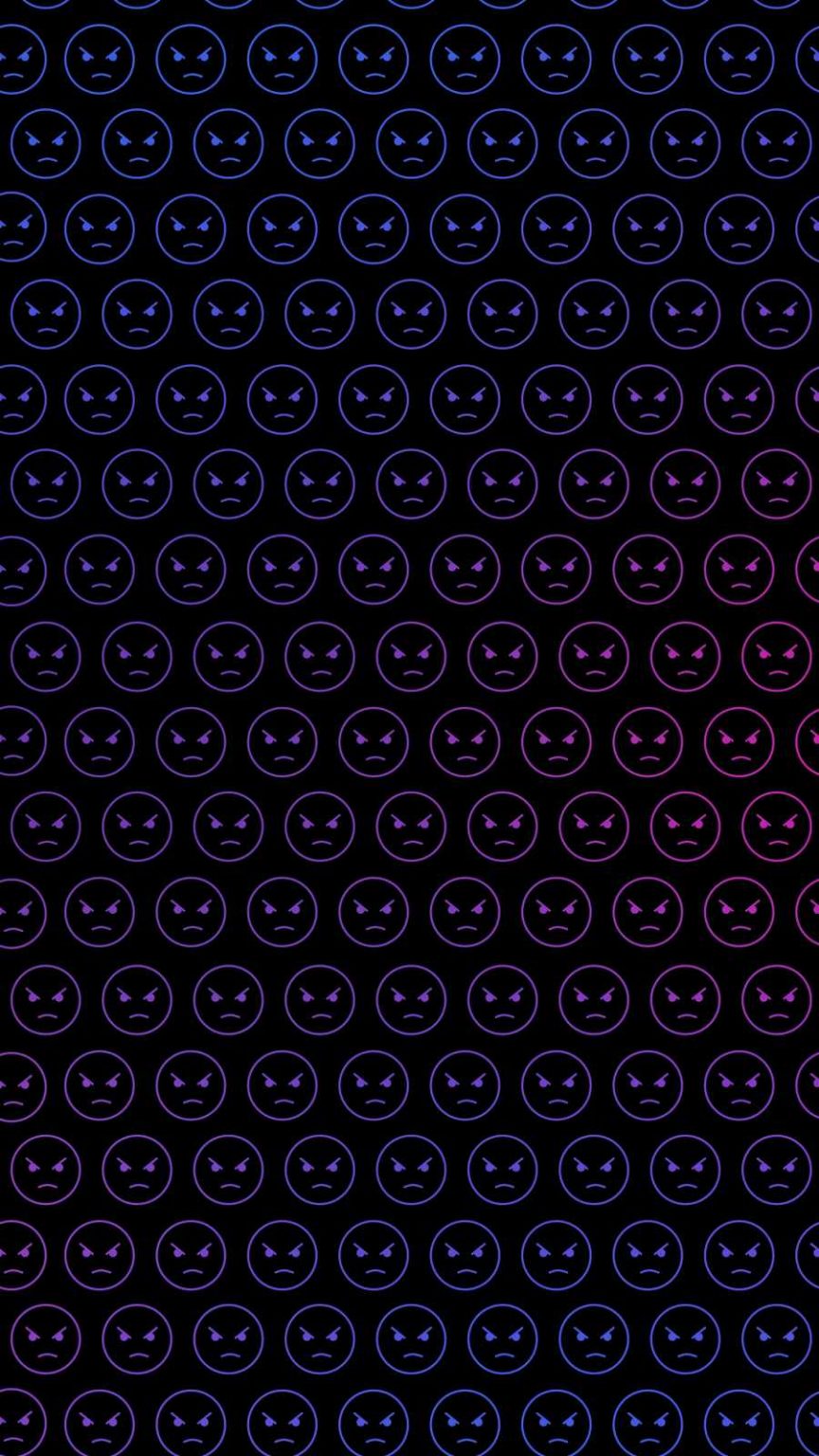 Angry Face Emojis - IPhone Wallpapers : iPhone Wallpapers