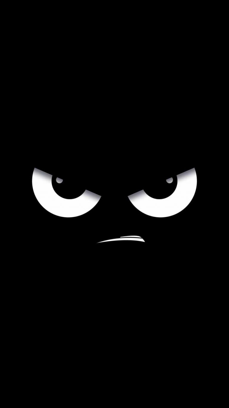 Angry Face iPhone Wallpaper - iPhone Wallpapers