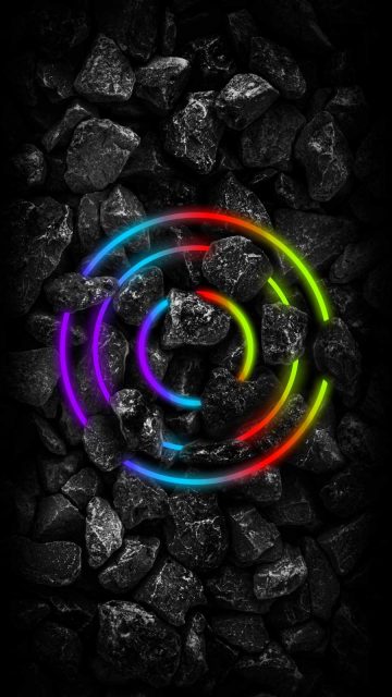 Black Stones RGB Neon