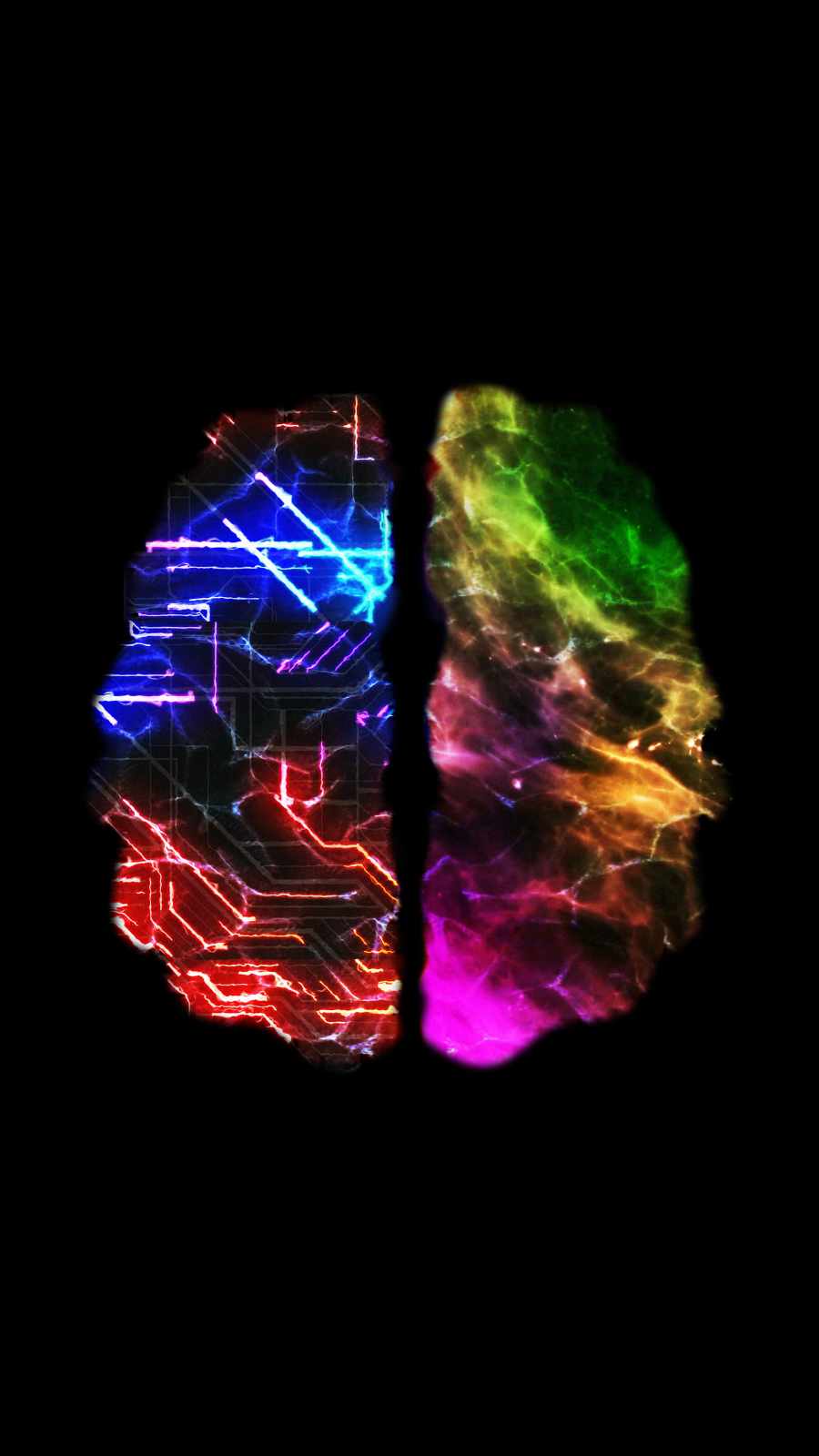 Brain Activity iPhone Wallpaper