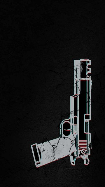 Desert Eagle Gun iPhone Wallpaper