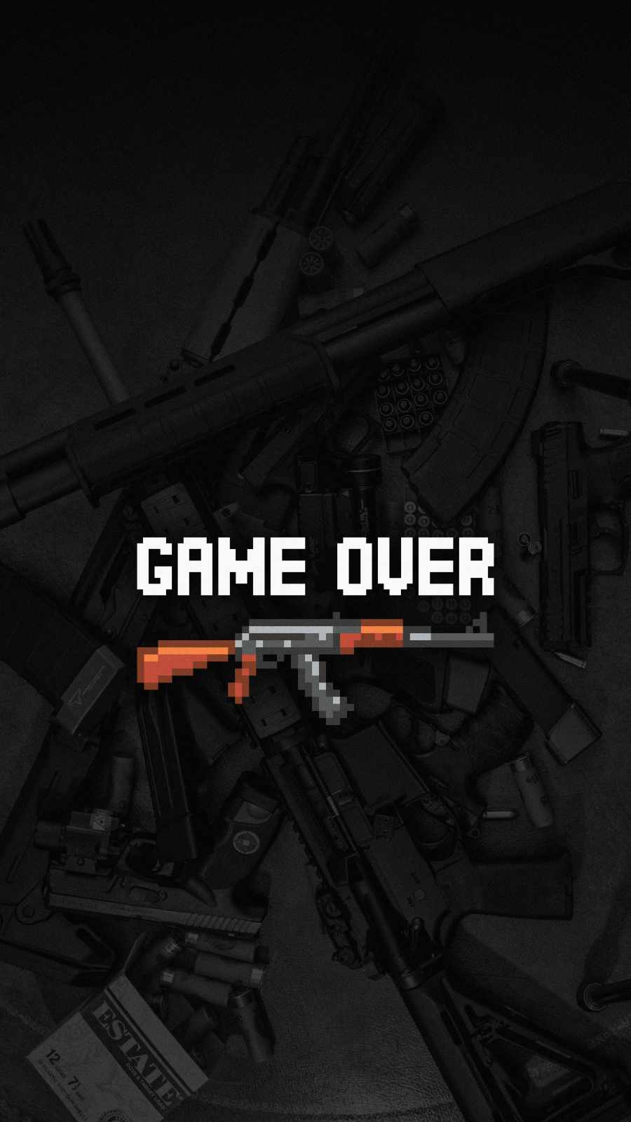 Game Over iPhone Wallpaper