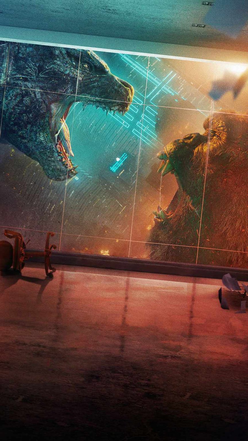 Godzilla Vs Kong Movie Poster - IPhone Wallpapers : iPhone Wallpapers