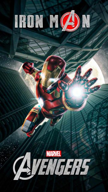 Iron Man Avengers iPhone Wallpaper