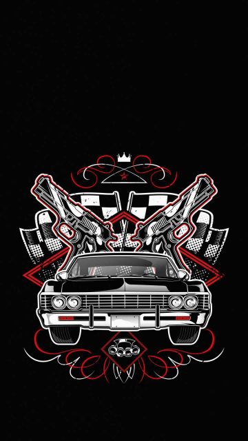 Lowrider Gangster iPhone Wallpaper