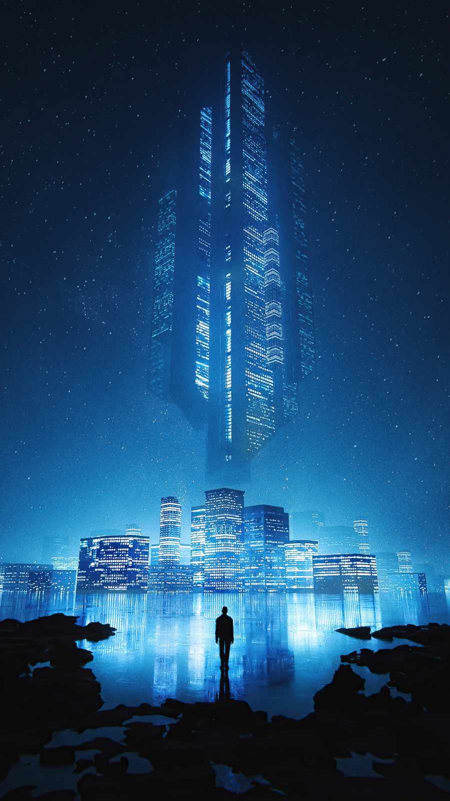 My Blue City 4K IPhone Wallpaper - IPhone Wallpapers : iPhone Wallpapers