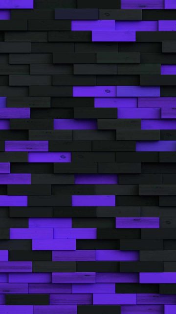 Purple Wood Bricks