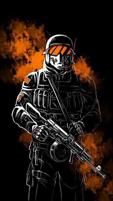 Special Soldier iPhone Wallpaper