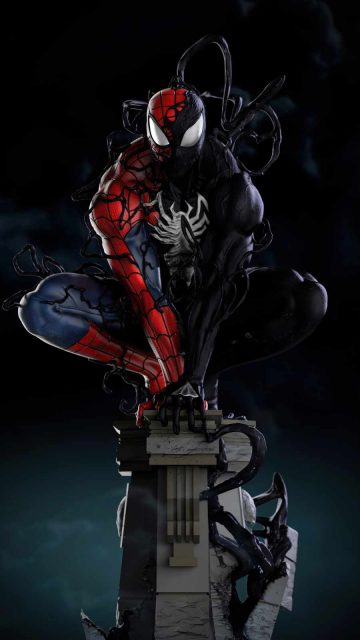 Spiderman Symbiote Transformation