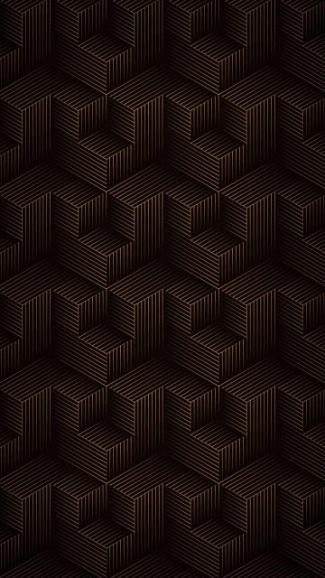 3D Blocks iPhone Wallpaper