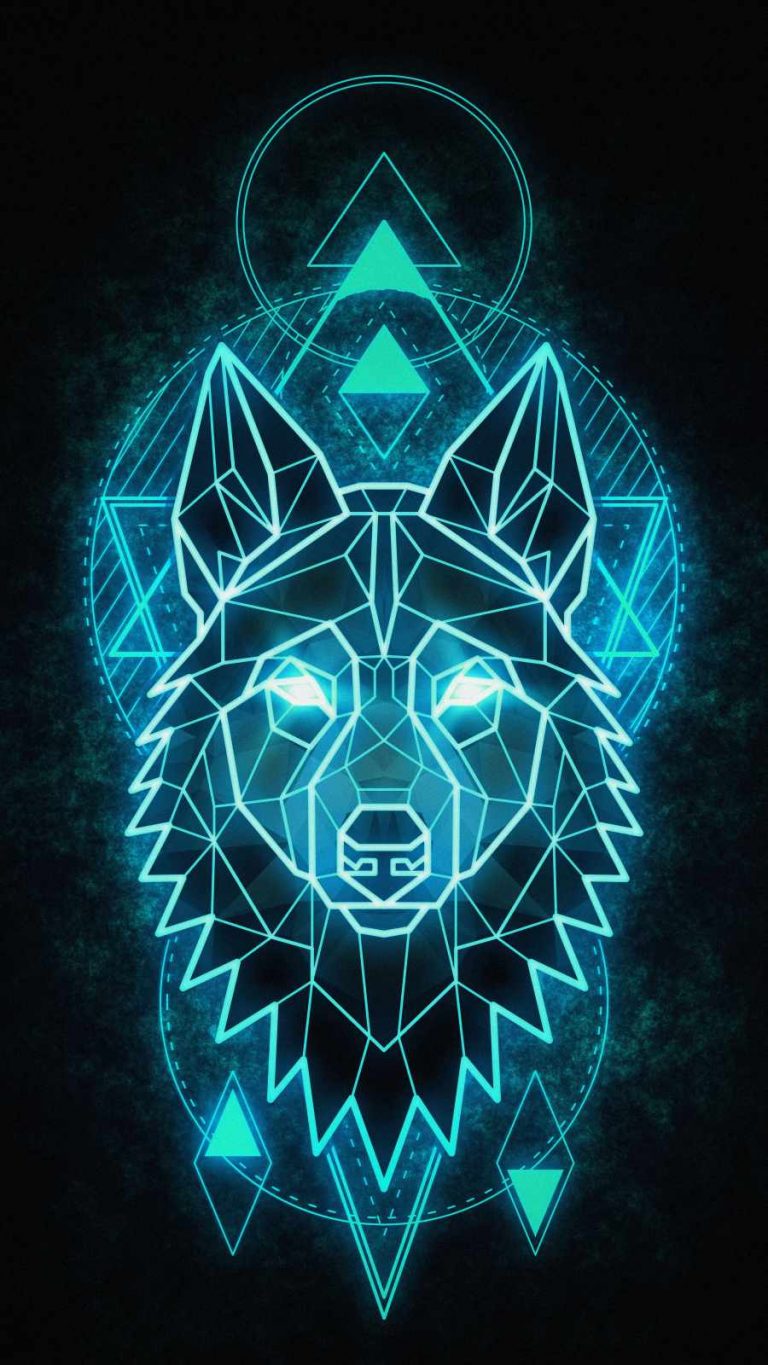 Alpha Wolf Art iPhone Wallpaper - iPhone Wallpapers