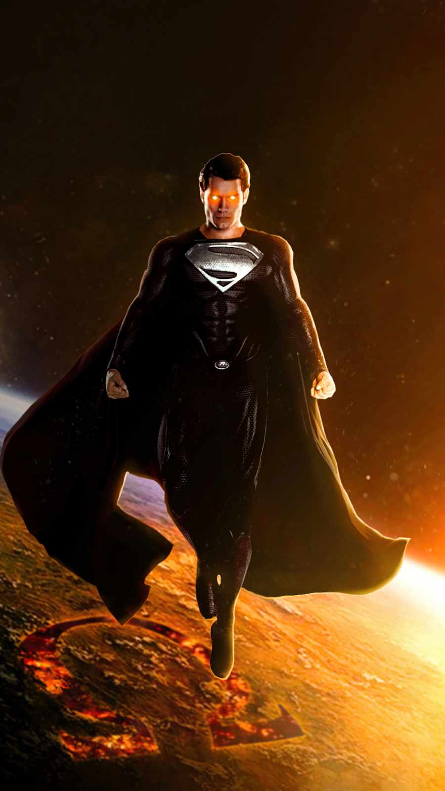 Black Suit Superman Snyder Cut - IPhone Wallpapers : iPhone Wallpapers