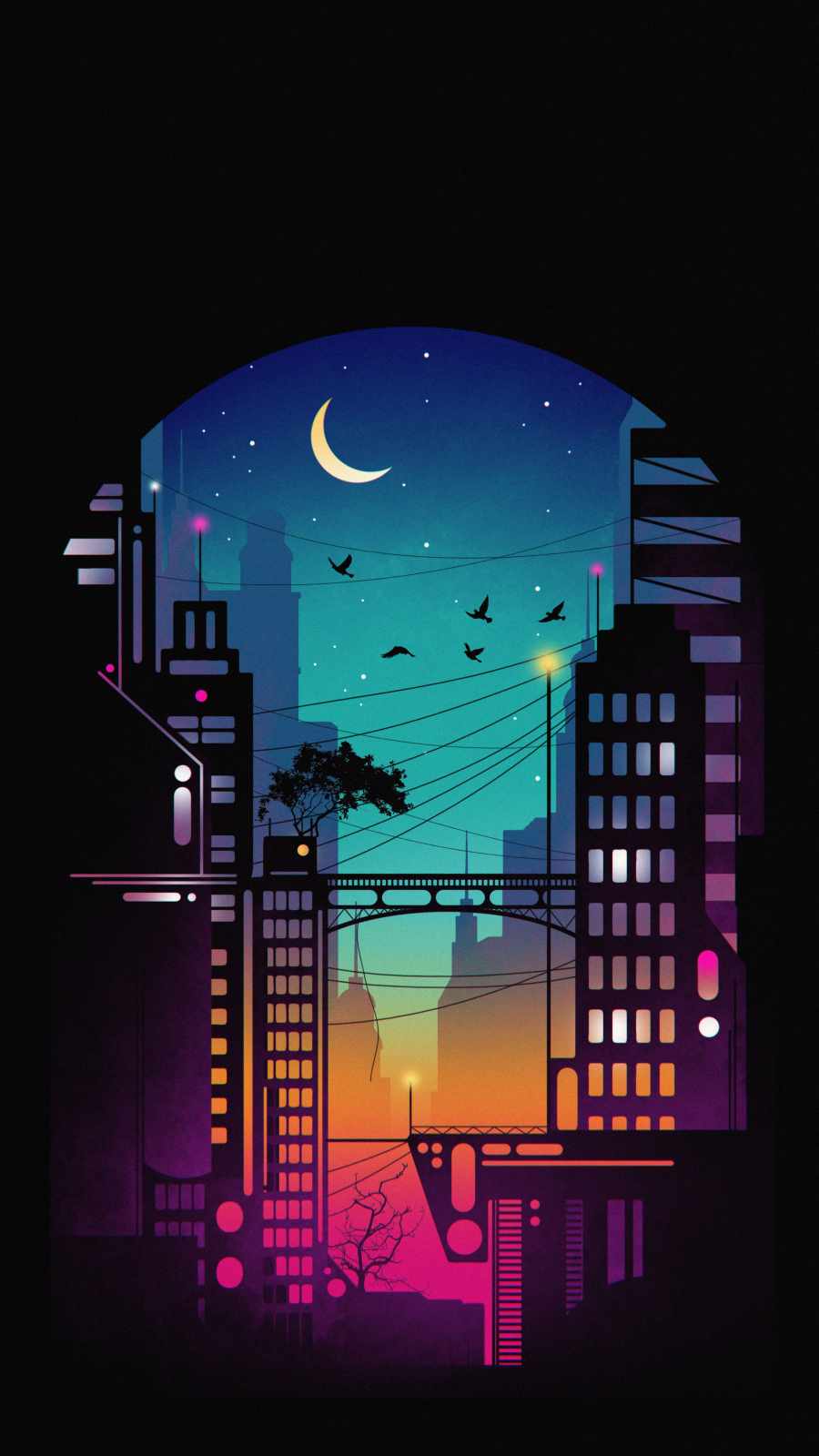 City Night Minimal