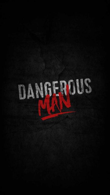 Dangerous Man iPhone Wallpaper