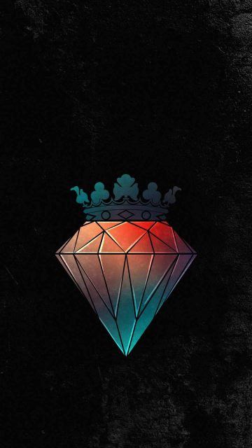 Diamond King iPhone Wallpaper