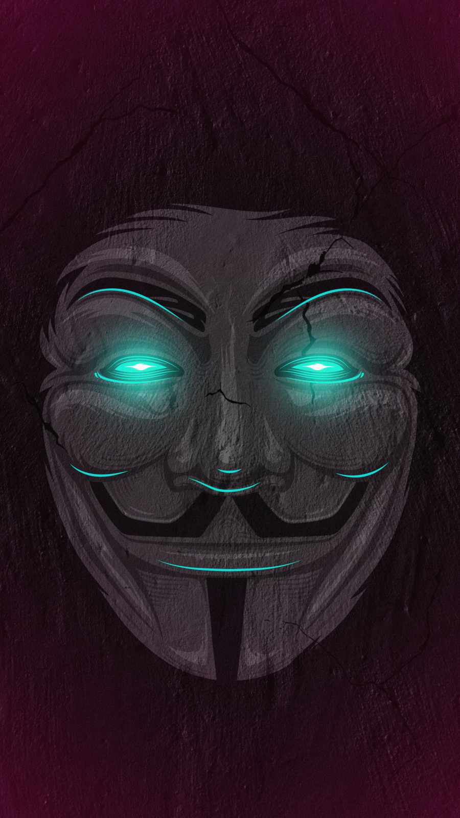 Hacker Mask Neon