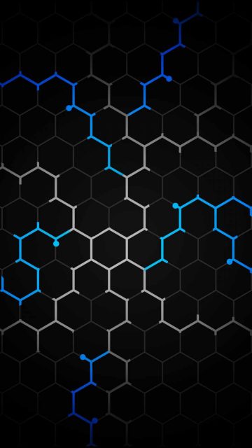 Hexagon Design iPhone Wallpaper