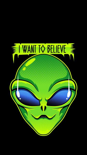 I Want to Believe in Aliens