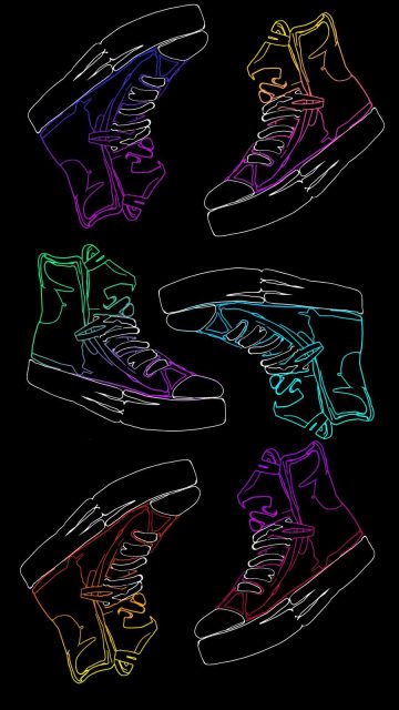 Sneaker Kicks iPhone Wallpaper