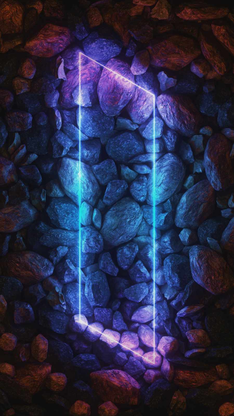 Stone Neon Light IPhone Wallpaper - IPhone Wallpapers : iPhone Wallpapers