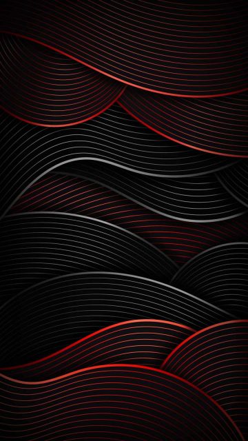 Abstract Waves iPhone Wallpaper