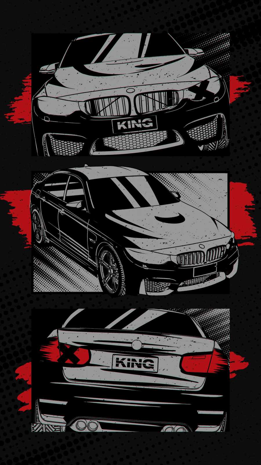 BMW King iPhone Wallpaper