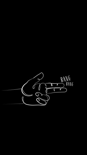 Bang Bang iPhone Wallpaper