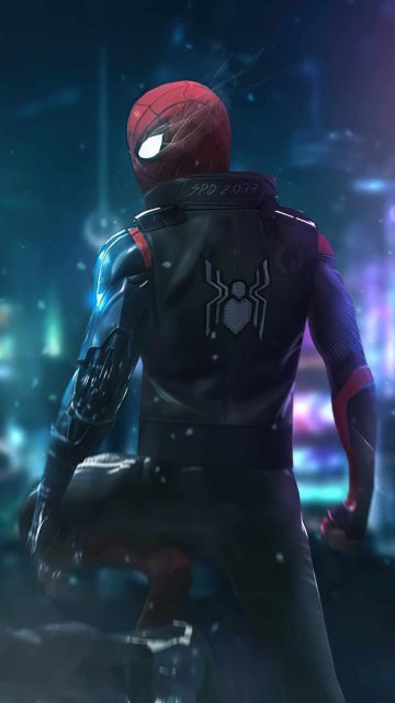 Cyberpunk Spider Man