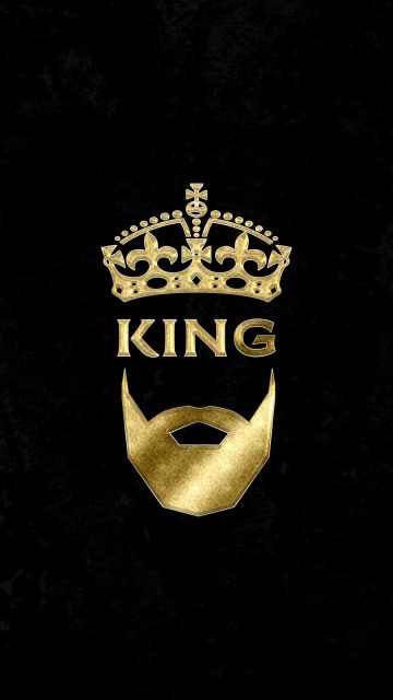 Golden King iPhone Wallpaper