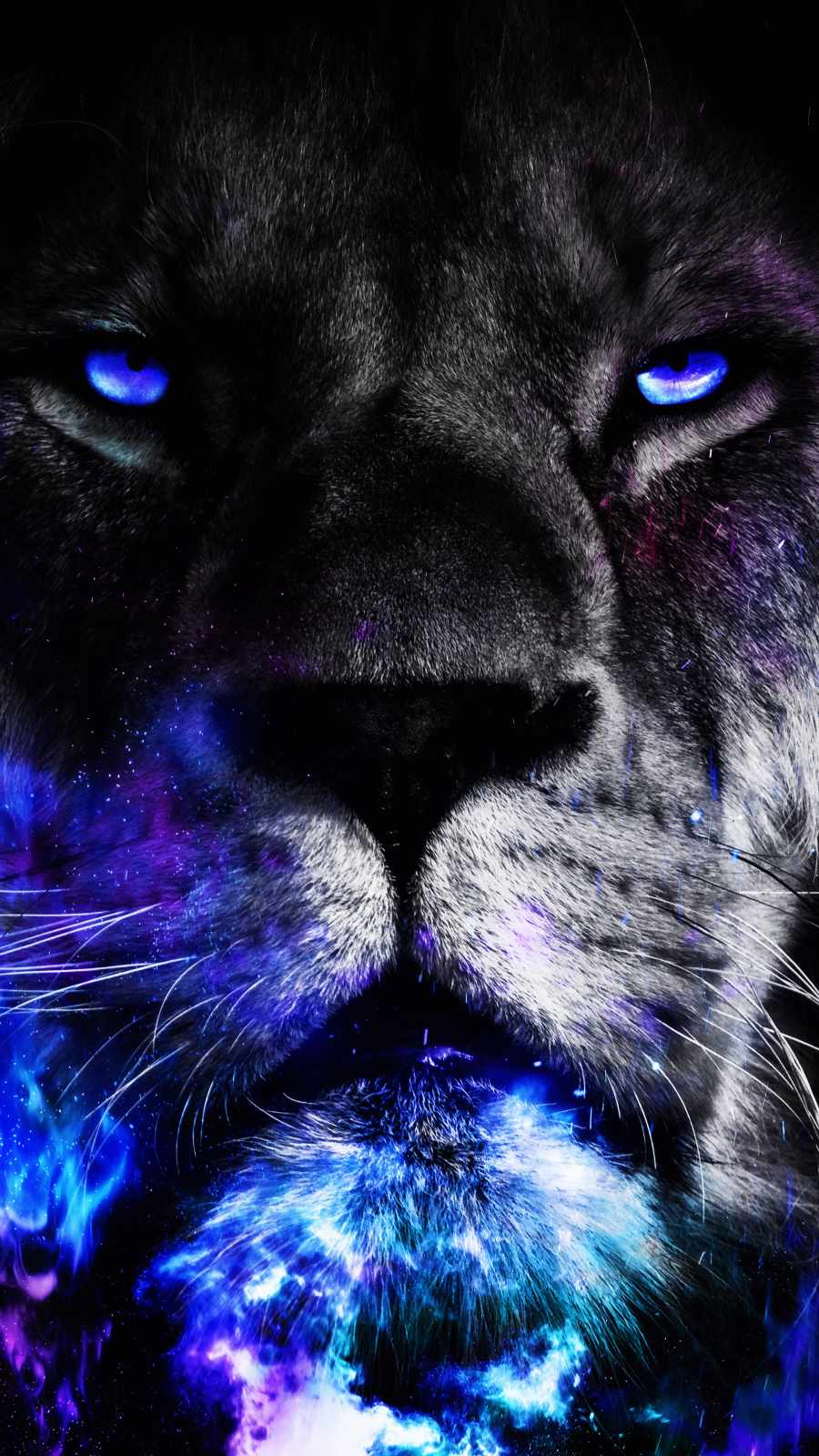 Lion King Eyes iPhone Wallpaper