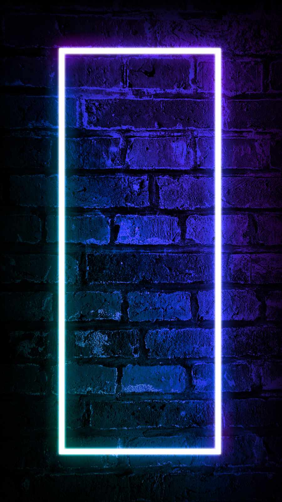 Neon Wall iPhone Wallpaper