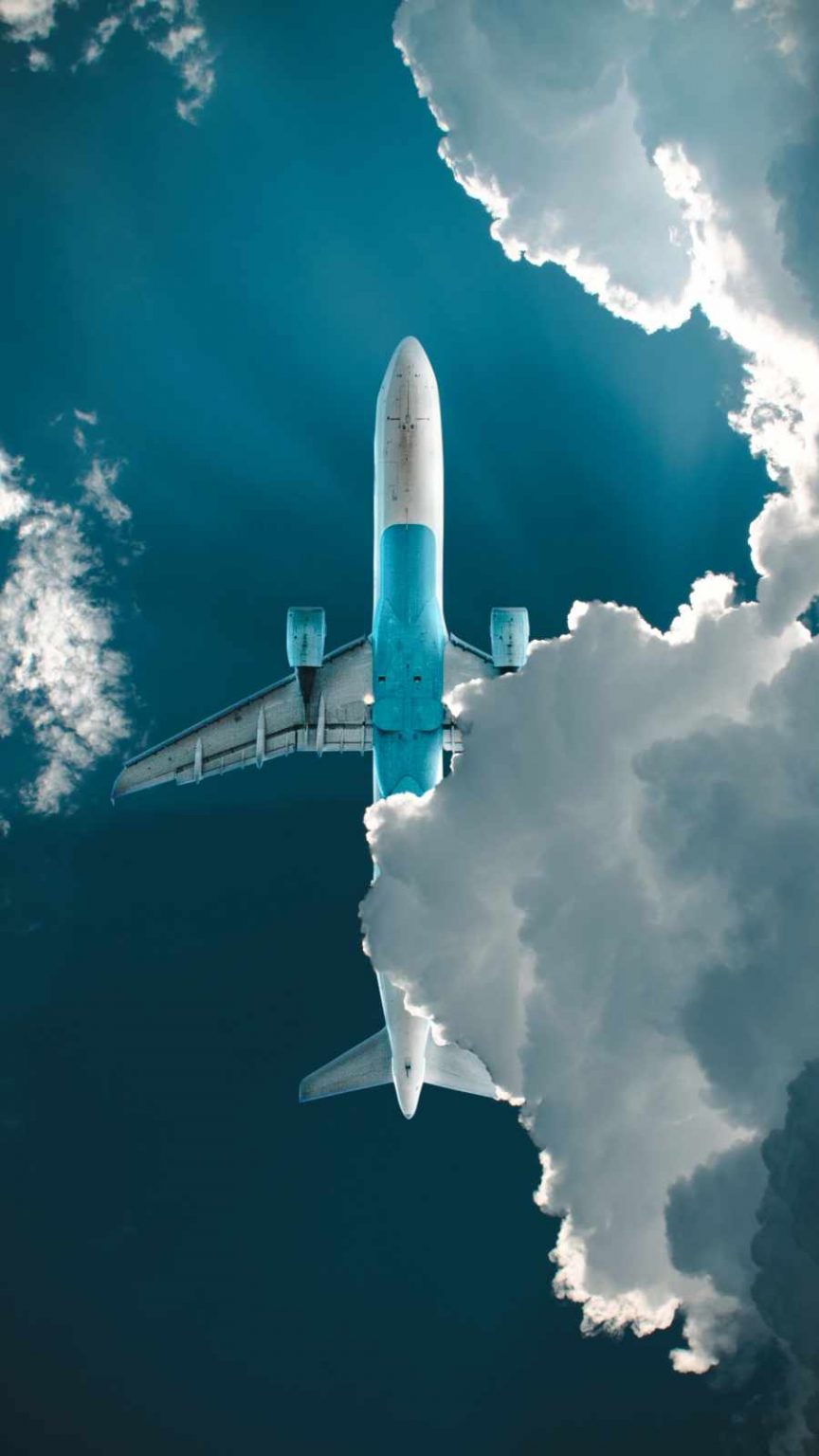Sky Plane iPhone Wallpaper - iPhone Wallpapers