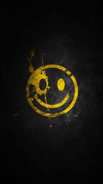 Smile Face iPhone Wallpaper