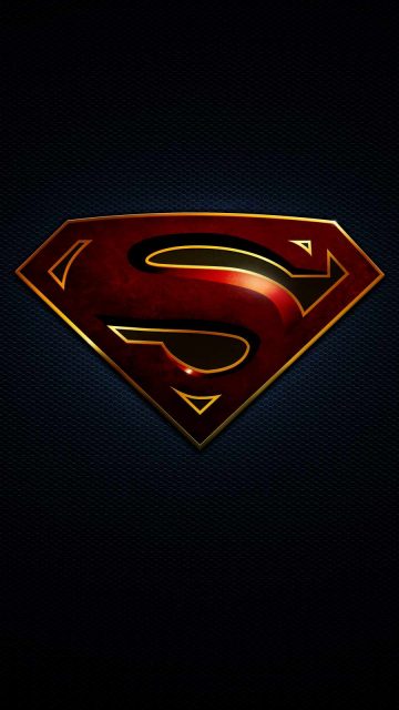 Superman Black Logo