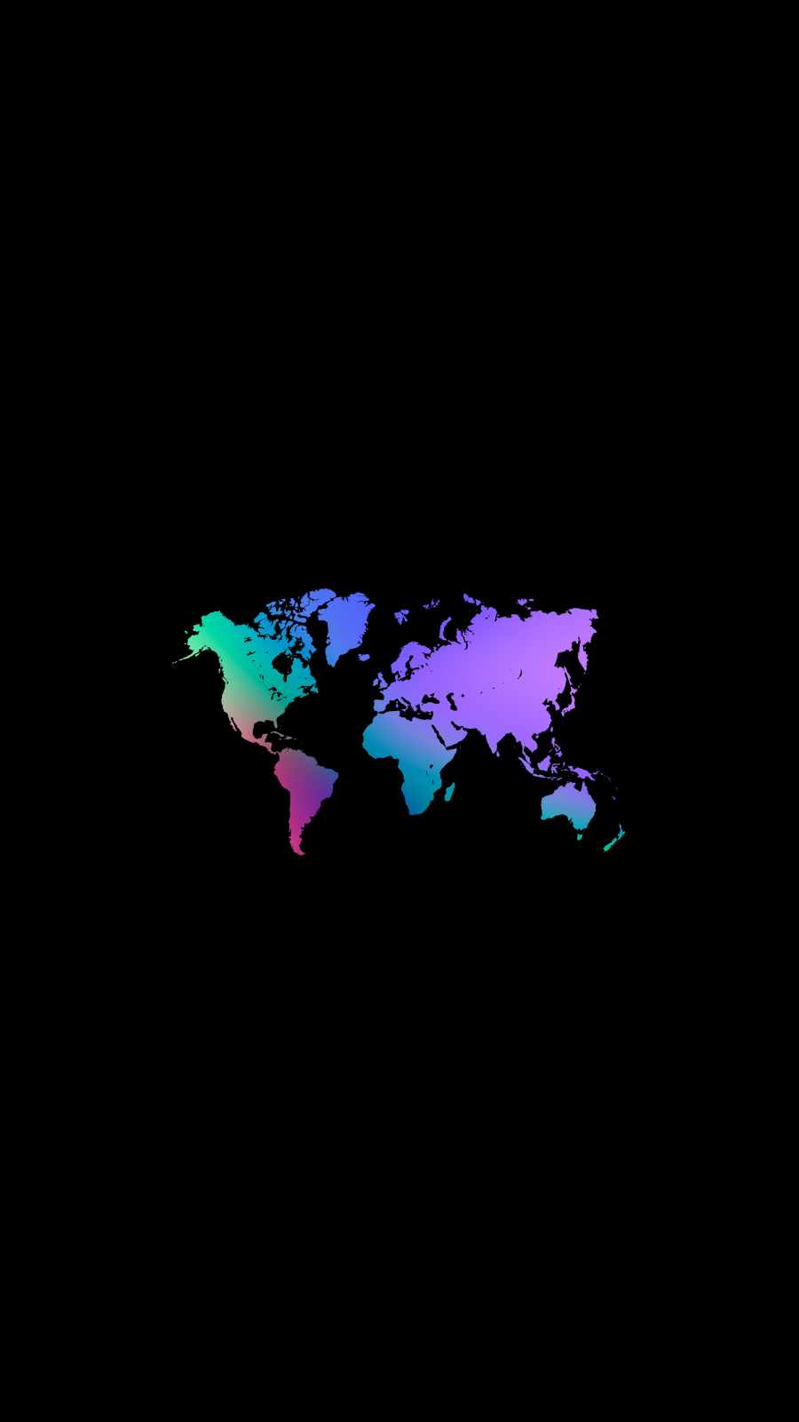 World Map Amoled - IPhone Wallpapers : iPhone Wallpapers