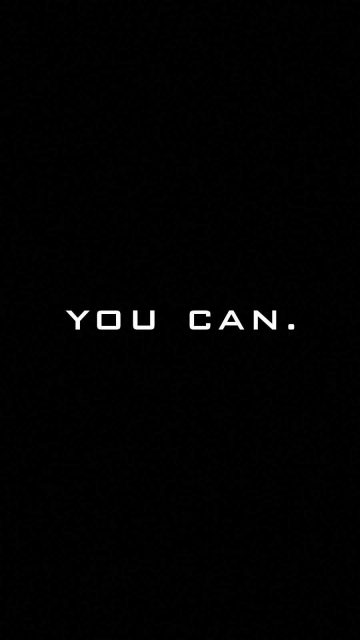 You Can